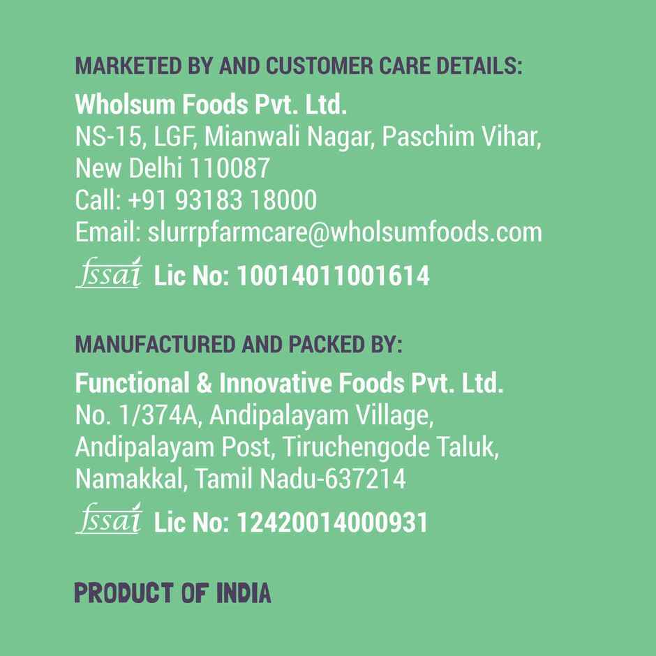 Slurrp Farm High Protein Millet Spinach Dosa Instant Mix | Natural And Healthy Food
