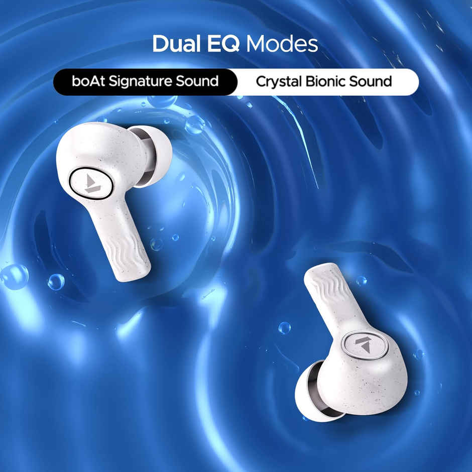boAt Nirvana Ion ANC TWS Earbuds w/ 120H Playtime, ANC upto 32dB & In-Ear Detection (Quartz White)