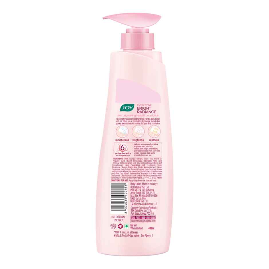 Joy Even Tone Bright Radiance Daily Brightening Serum Lotion