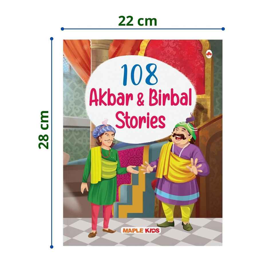 108 Akbar Birbal Stories (Illustrated) - Story Book for Kids