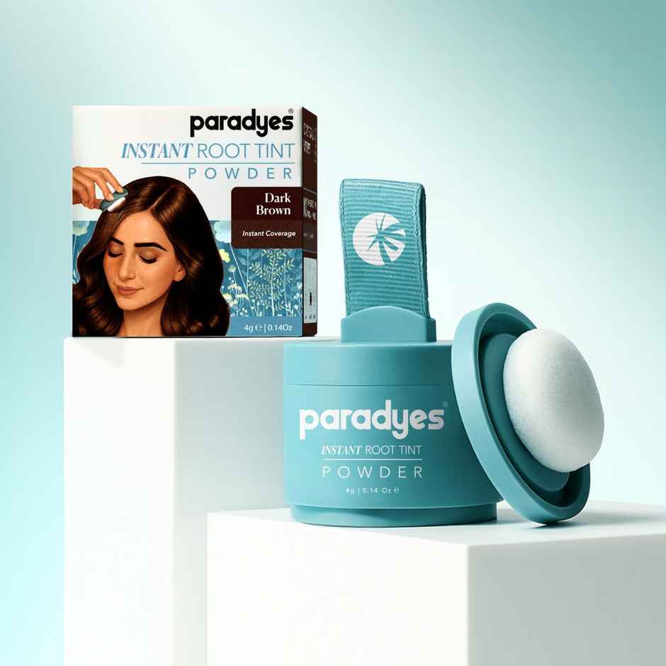 Paradyes Cover Up Root Touch Up Powder Instant Tint | Dark Brown