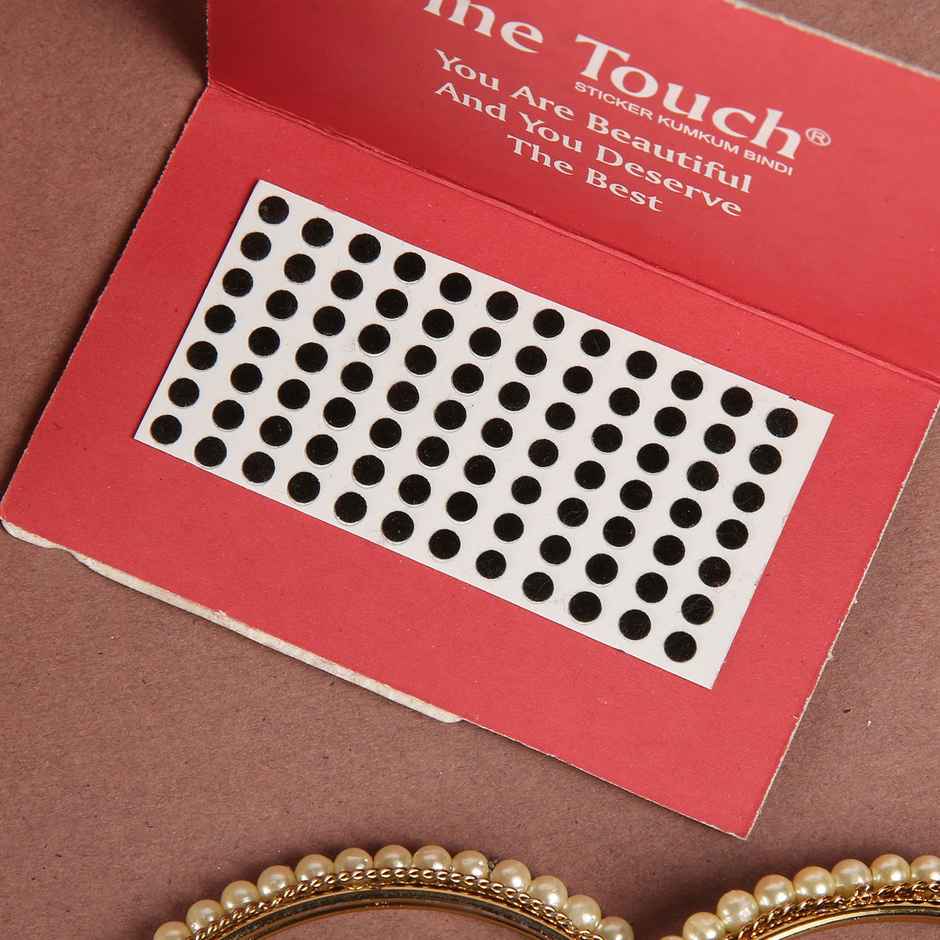 Fine Touch Bindi | Black 8 No