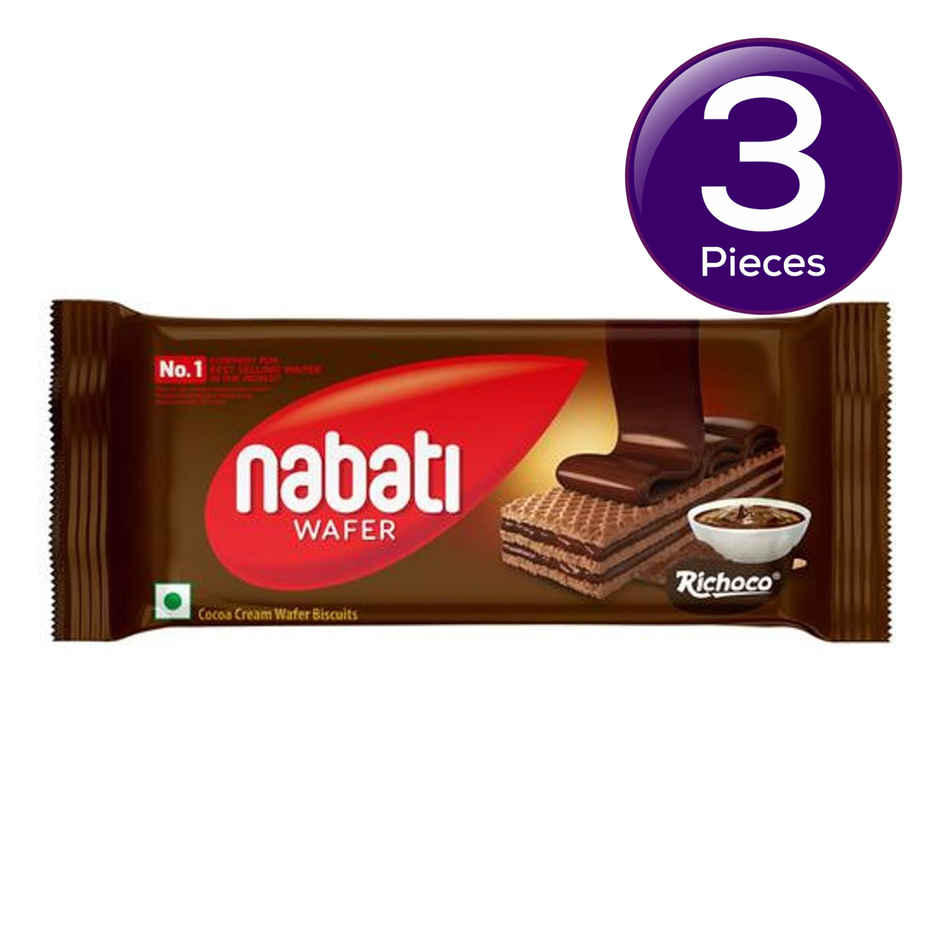 Nabati Richoco Chocolate Wafer Biscuits | Trans Fat-free Combo