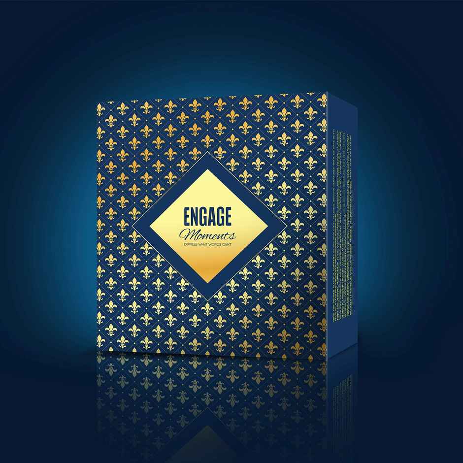 Engage Moments Luxury Perfume Gift for Men, Yang & Femme, Pack of 2, Long Lasting