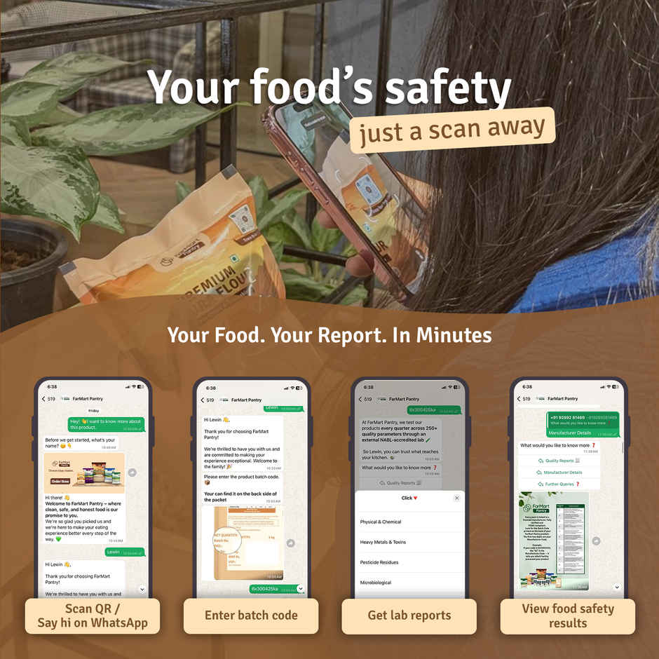 Safe Harvest Pesticide-Free Unpolished Tur Dal | Natural, Chemical-Free, Vegan And Gluten-Free
