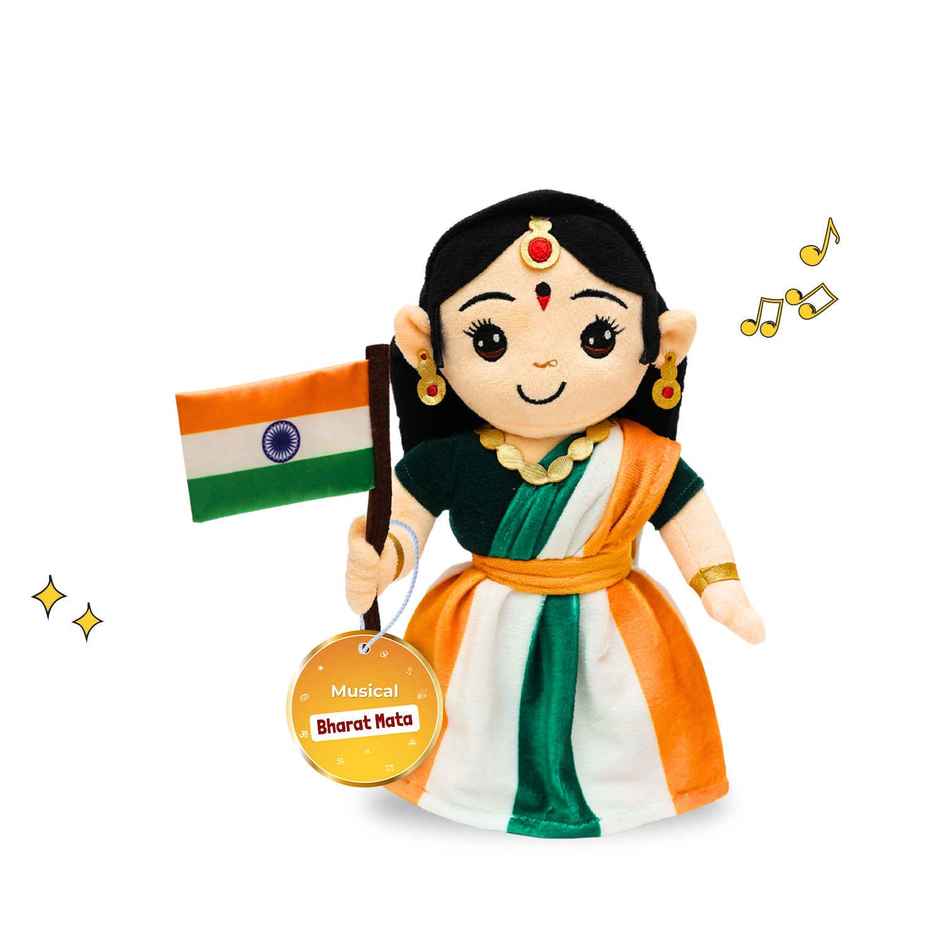 Panda's Box Musical Bharat Mata | Medium | 30 cm