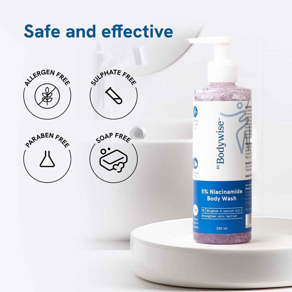 Be Bodywise 5% Niacinamide Body Wash