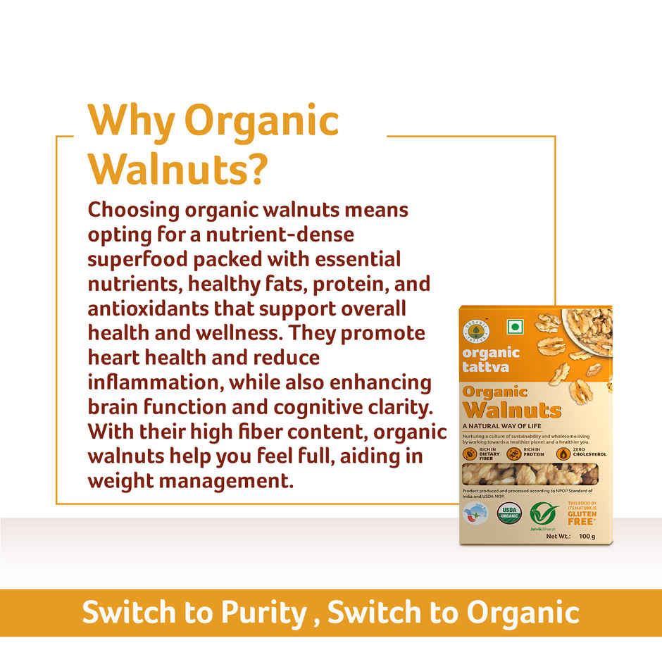 Organic Tattva Walnuts