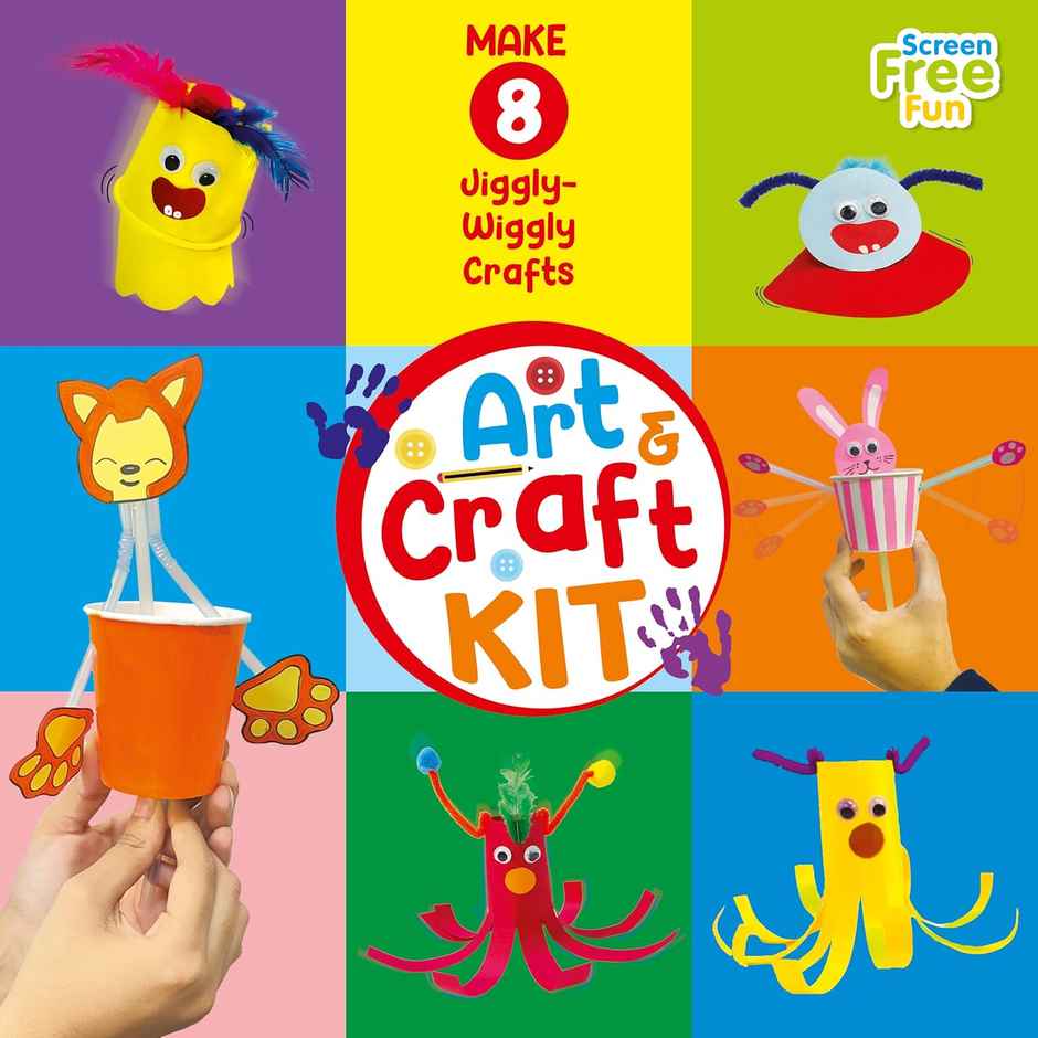 Webby DIY Jiggles Art and Craft Activity Kit Hobby Kit