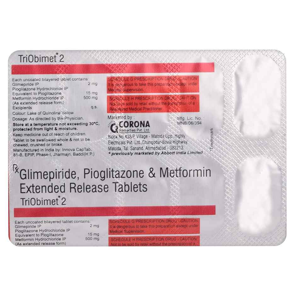Triobimet 2 Tablet ER