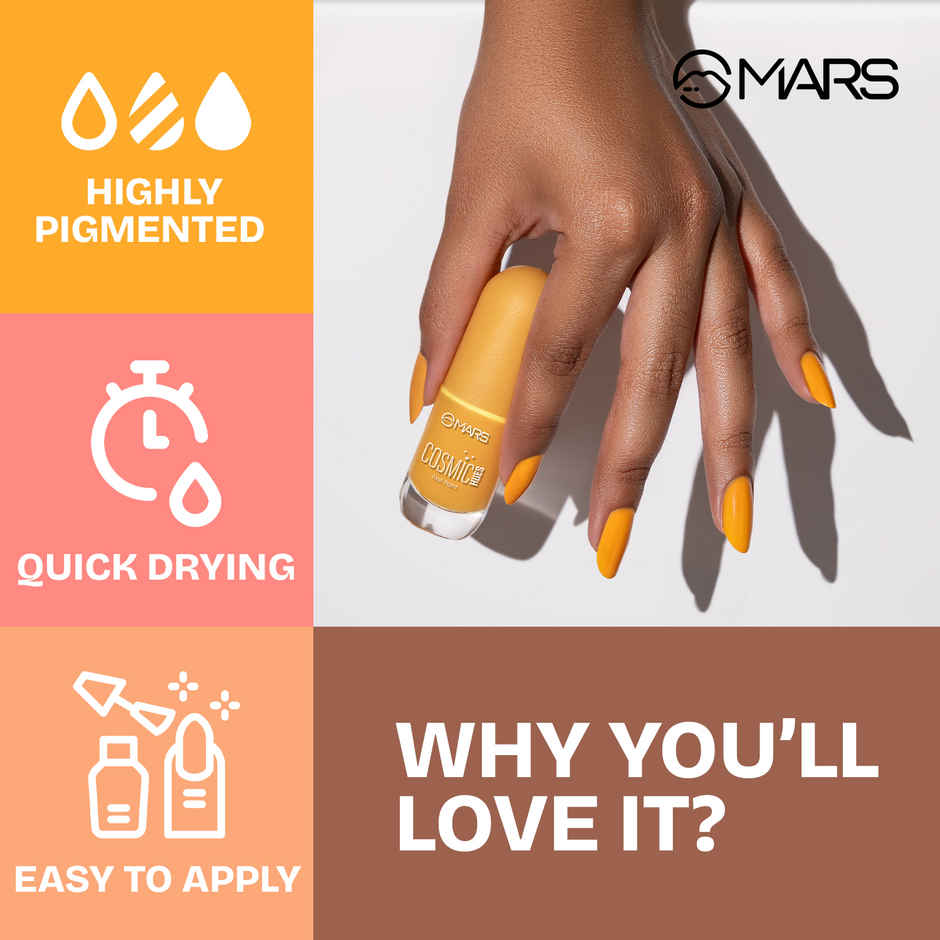 MARS Cosmic Hues Nail Paint | 03 SCORPIUS RED