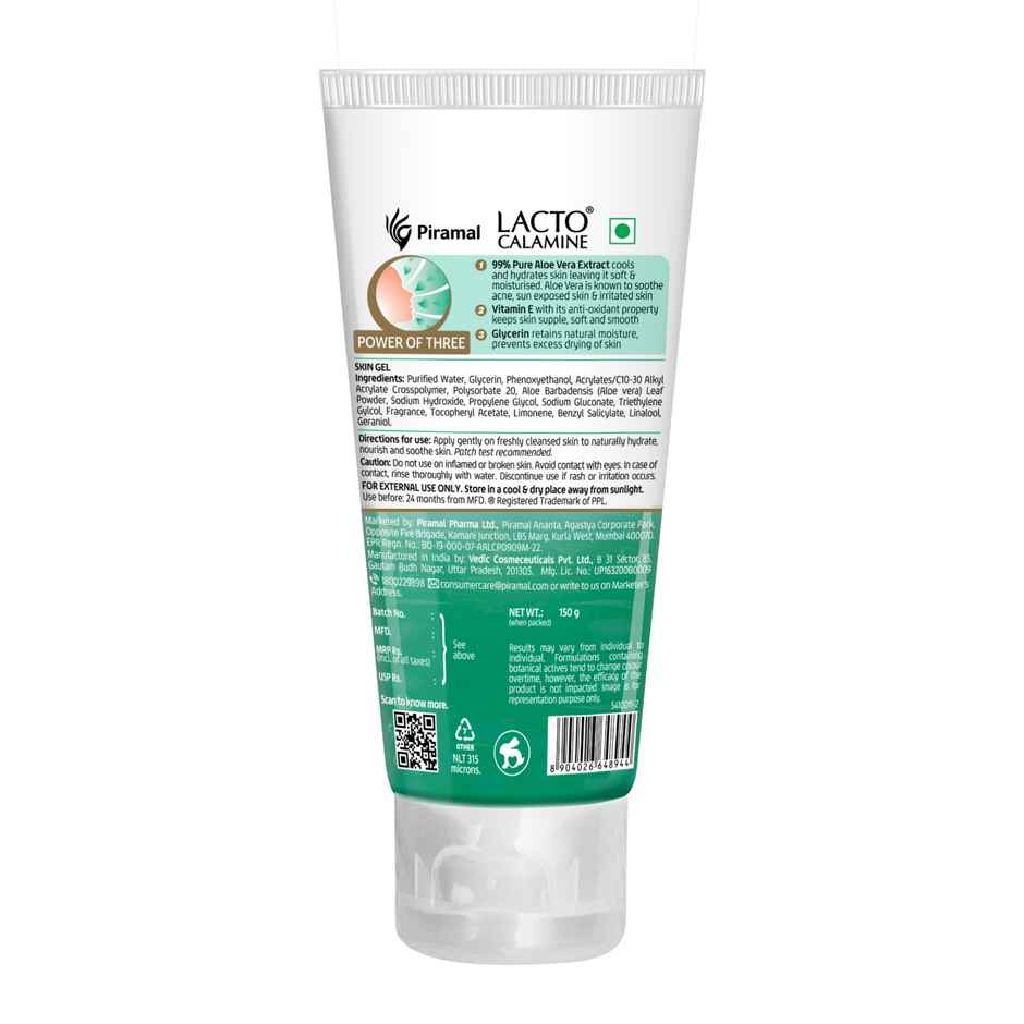 Lacto Calamine Aloe Vera Gel