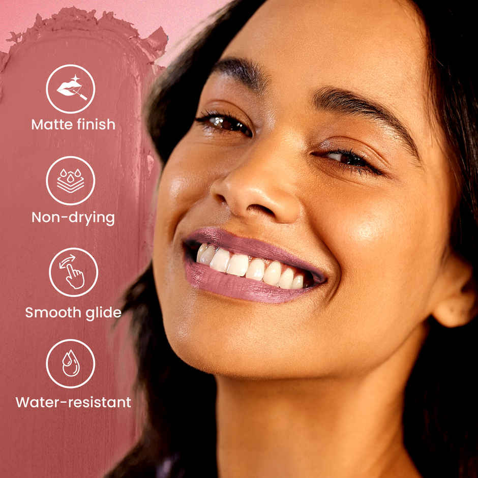 Swiss Beauty Pure Matte Lipstick | 213 Bare