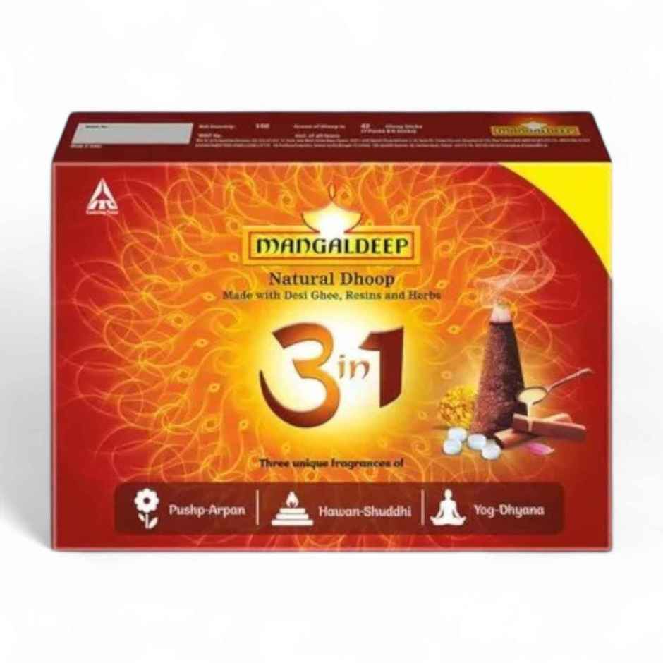 Mangaldeep Natural 3 In1 Dhoop