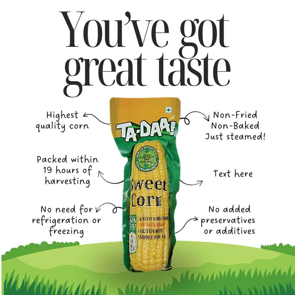 Tadaa Sweet Corn on the Cob Single