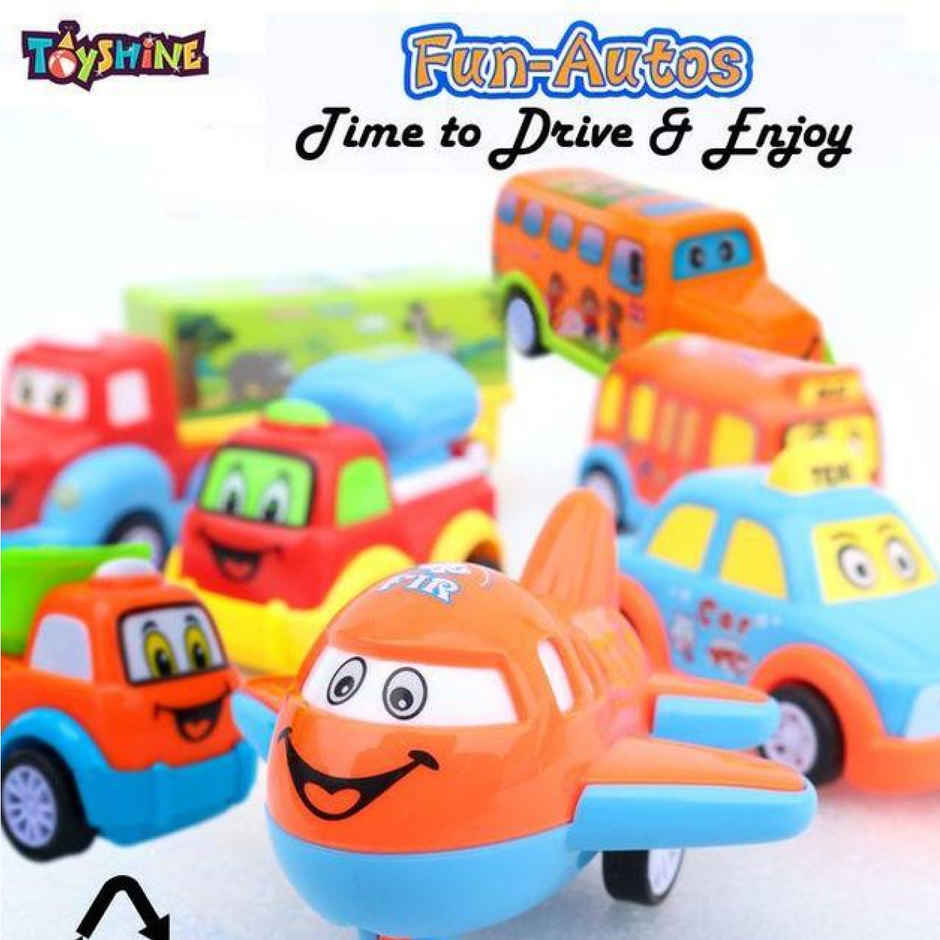 Toyshine Friction-Powered Multicolor Automobile for Kids
