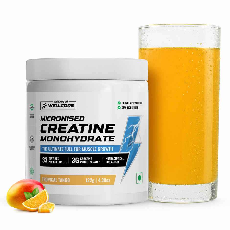 Wellcore Micronised Tropical Tango Creatine Monohydrate | 33 servings