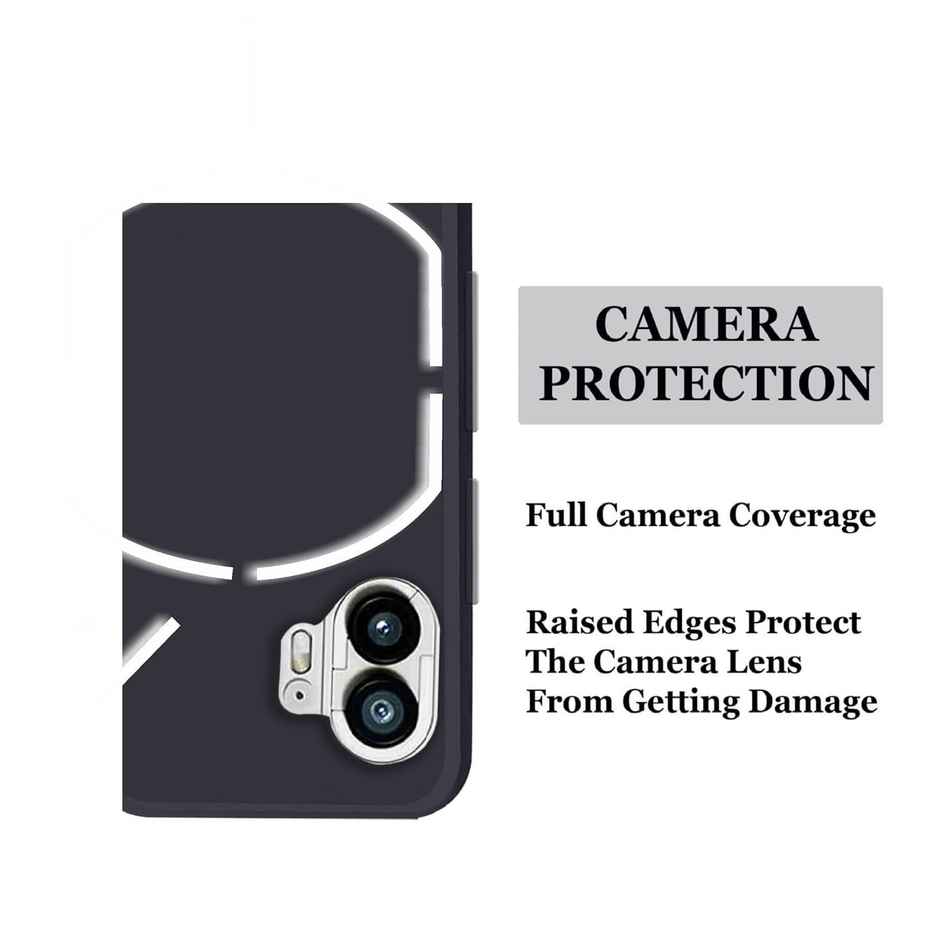Artistque Case for Nothing Phone 2 Back Cover - Plain Liquid Silicone