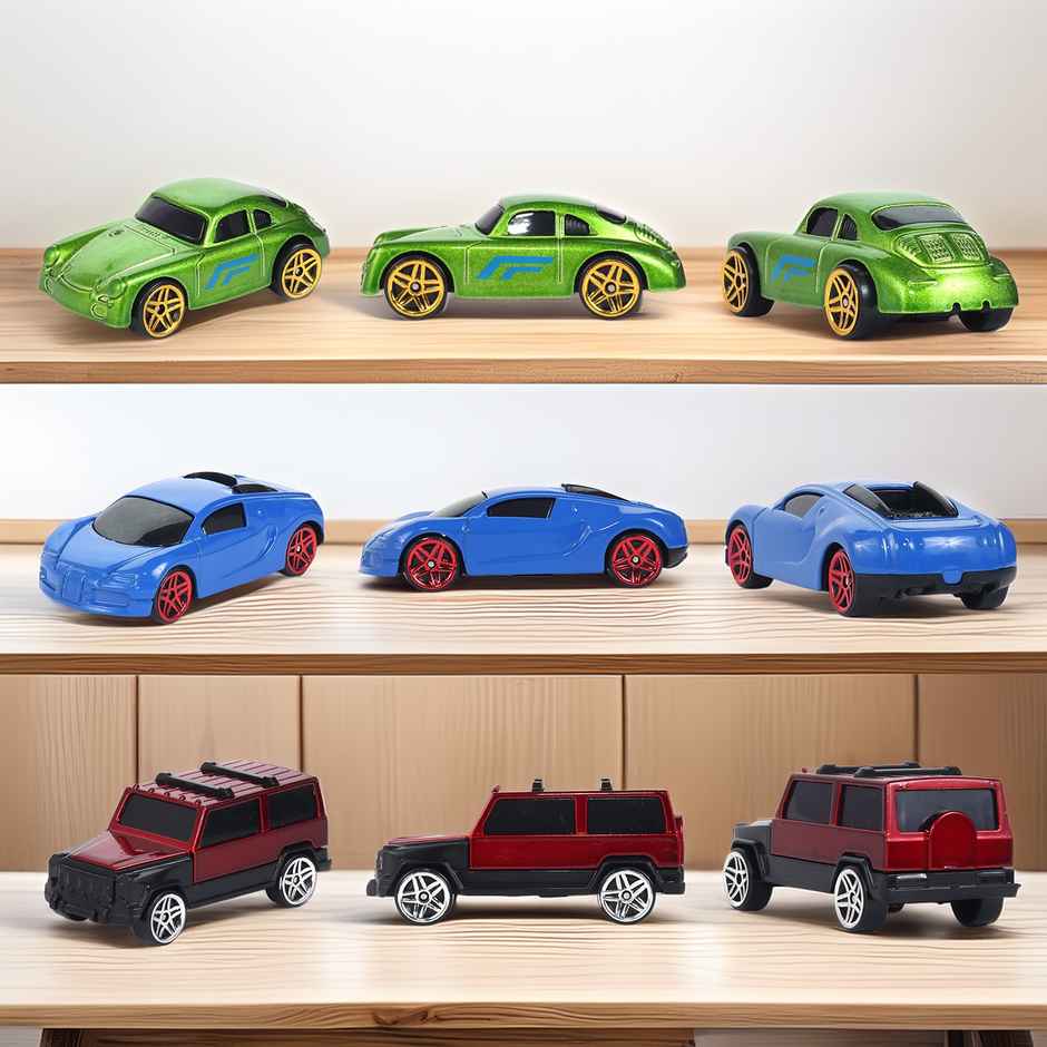 Race N Roll 1:64 Metal Die Cast Car | Pack of 3