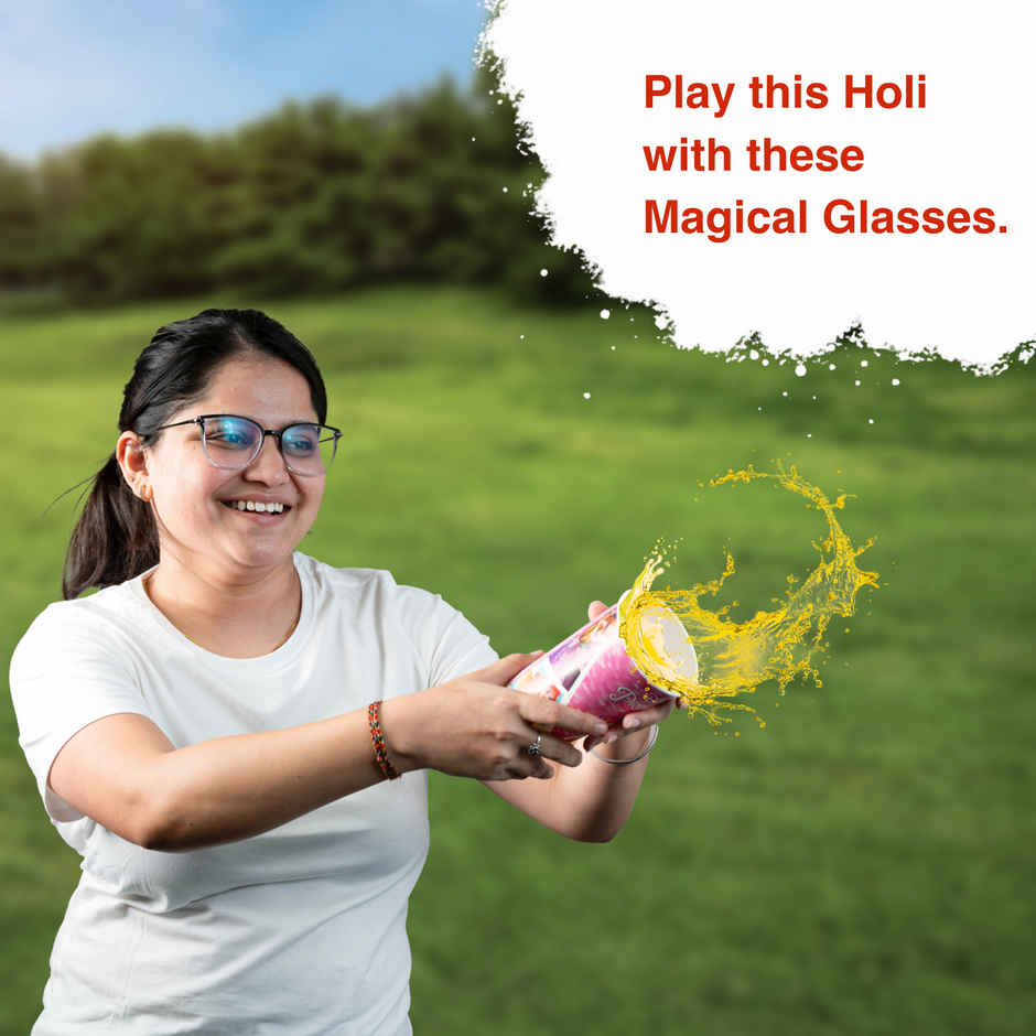 Picfest Disney Princess Holi Magic Glass