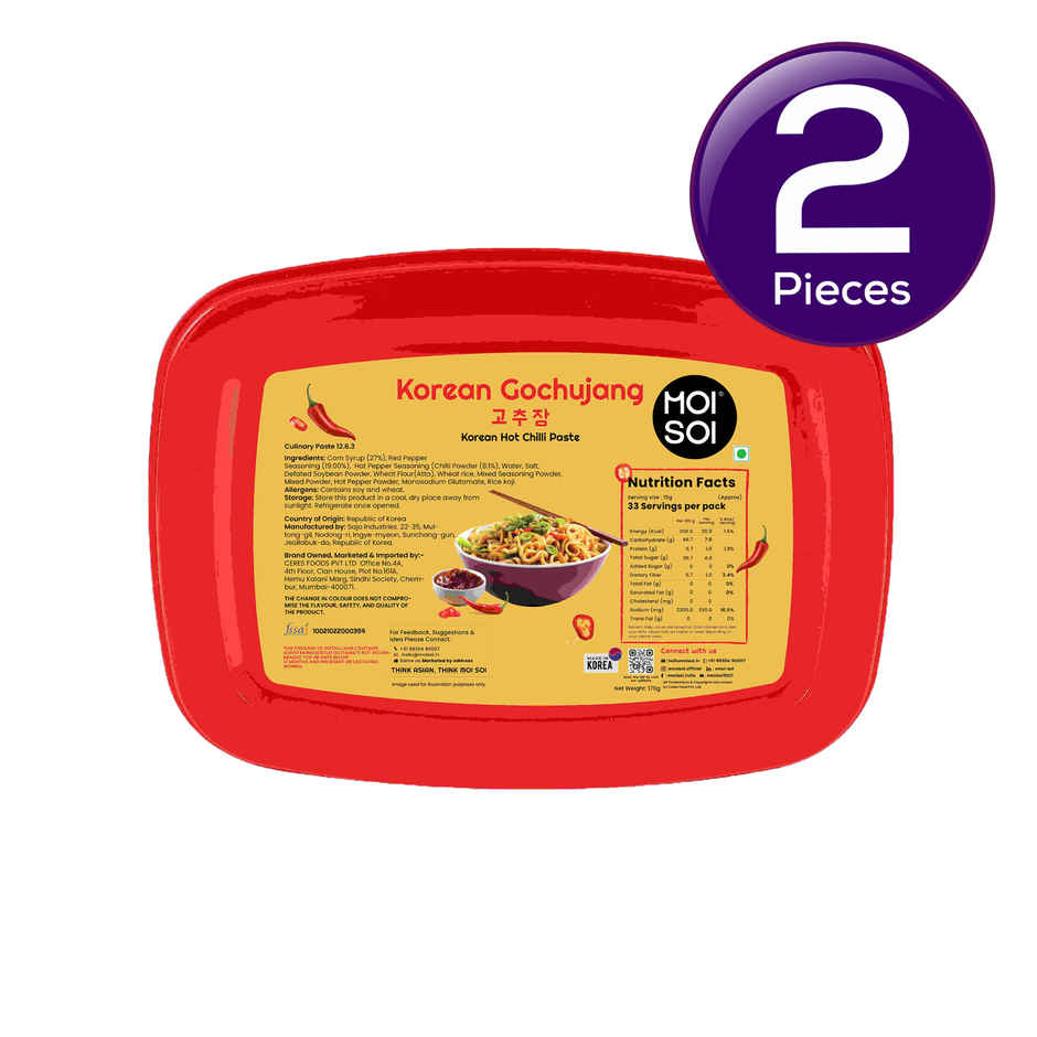 Moi Soi Gochujang Korean Chilli Paste Combo