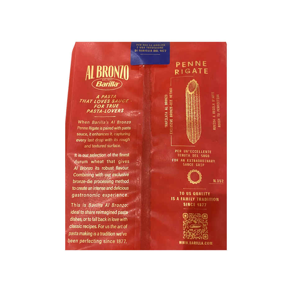 Barilla Pasta Penne Al Bronzo
