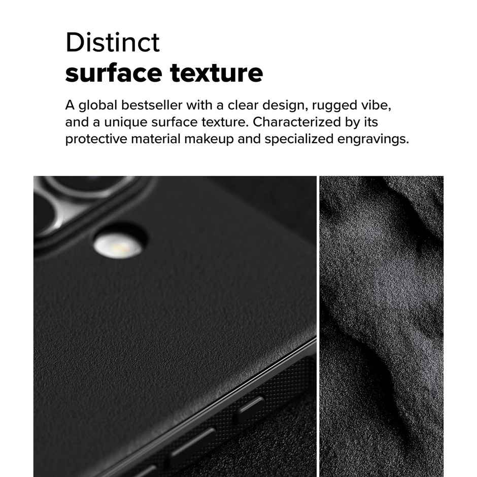 Ringke Iphone 16 Plus Back Cover Case | Onyx - Black