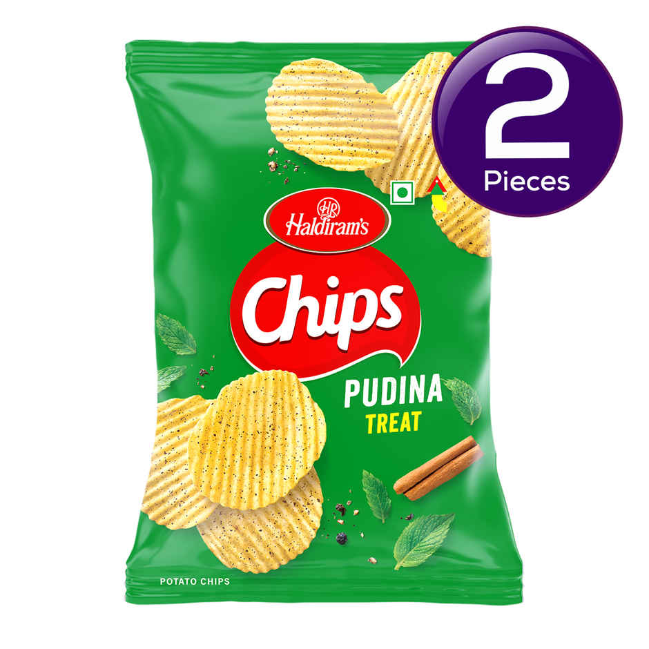 Haldiram Chips - Pudina Treat Combo
