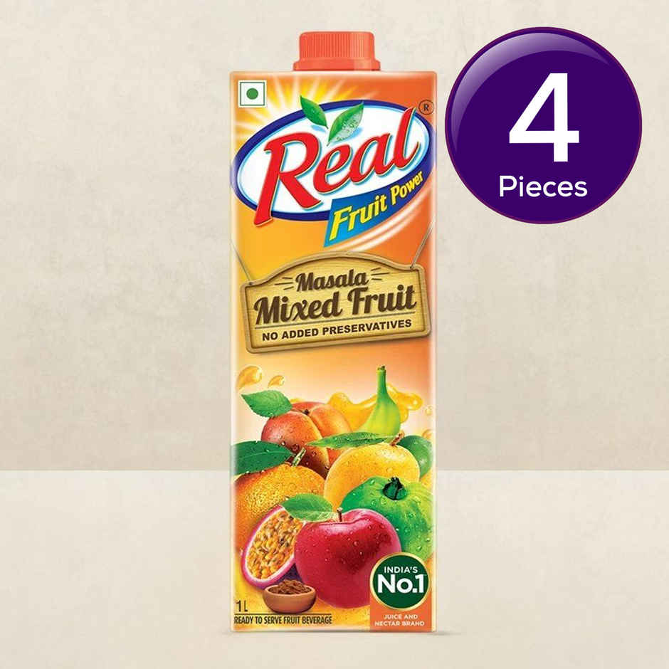 Dabur Real Fruit Power Masala Mixed Fruit Juice Combo