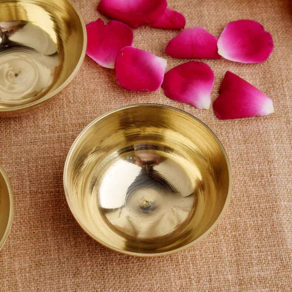 Brass Bhog Bowl (Small)