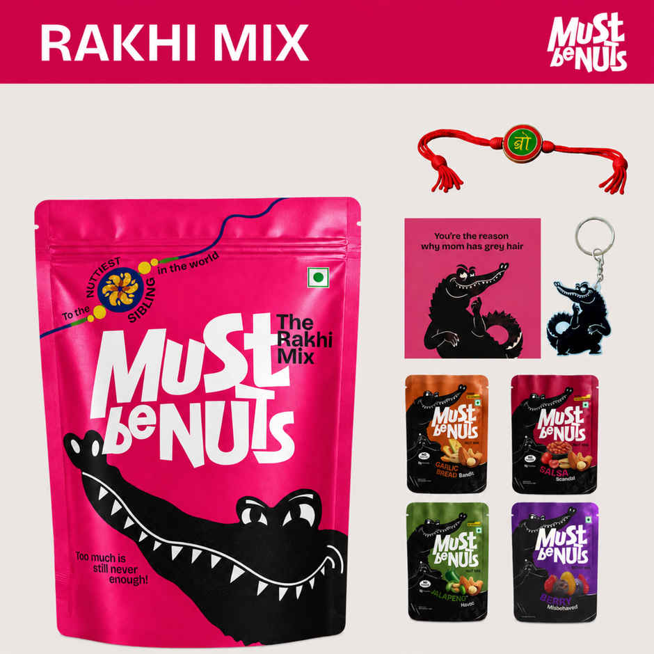 Must Be Nuts Rakhi Gift Hamper