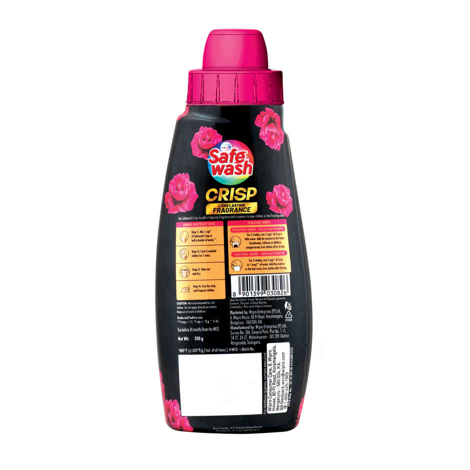 Softouch Safewash Crisp Long Lasting Fragrance