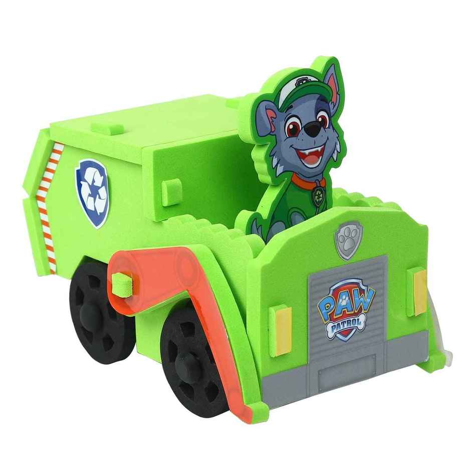 Li'l Wizards Paw Patrol Rocky 3D Build N' Play Recycling Truck (Ages 3+)
