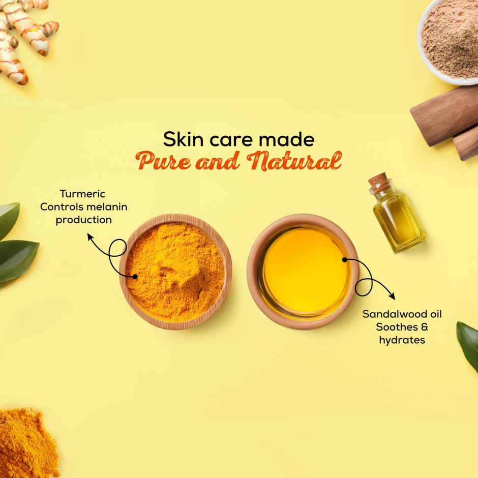 Vicco Turmeric Cream | Ayurvedic Face & Skin Cream for Glowing and Clear Skin