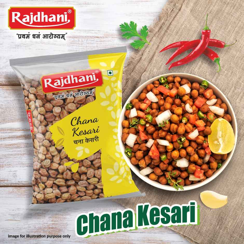 Rajdhani Unpolished Kala Chana