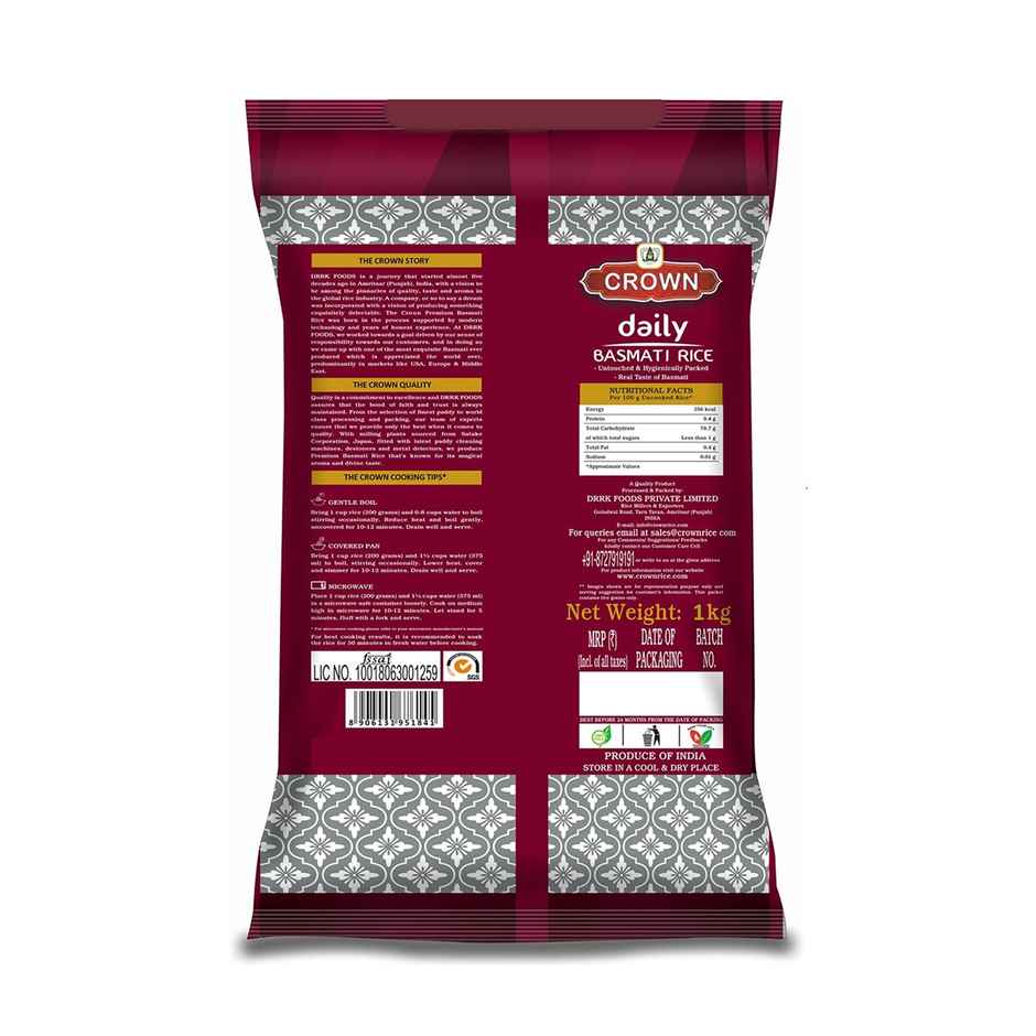 Crown Daily Premium Broken Basmati Rice