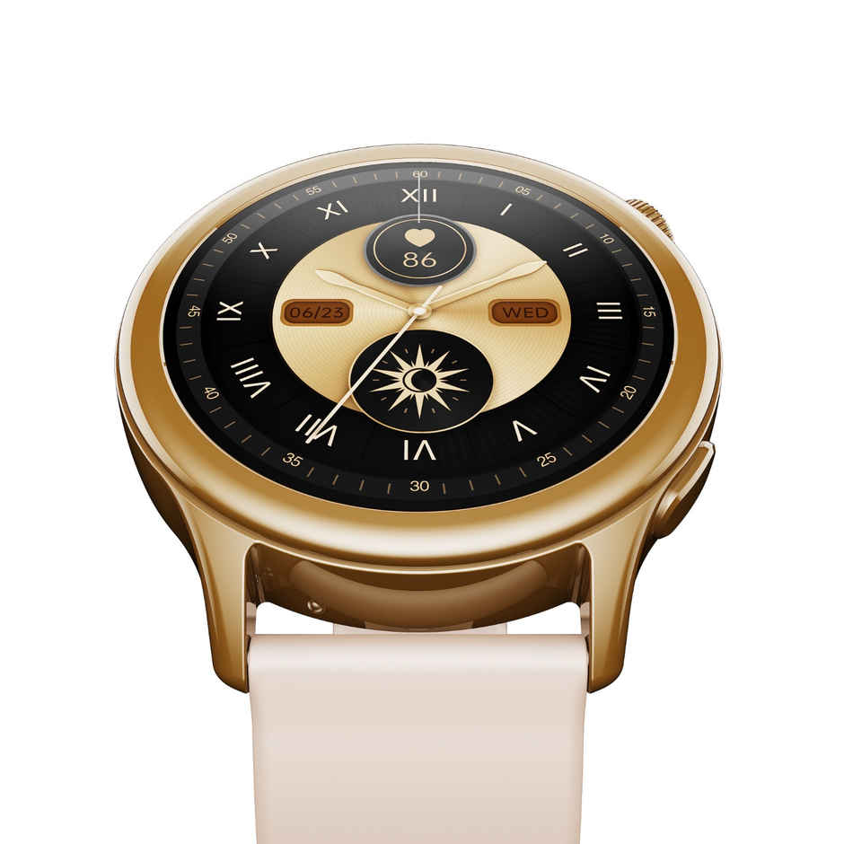 boAt Enigma Daze Smartwatch with 1.3" HD Display| SOS with Live Location Sharing (Cherry Blossom)