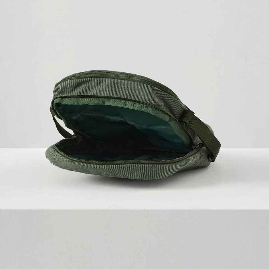 Wildcraft Unisex Solid Polyester 15 L Crossbody Bag | Green - Free Size