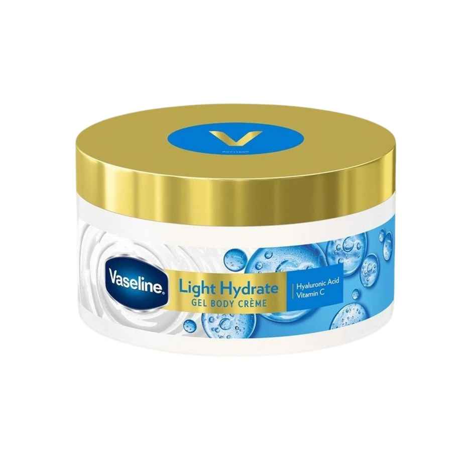 Vaseline Light Hydrate Gel Body Creme Hyaluronic Acid & Vitamin C For Hydrated Radiant Skin