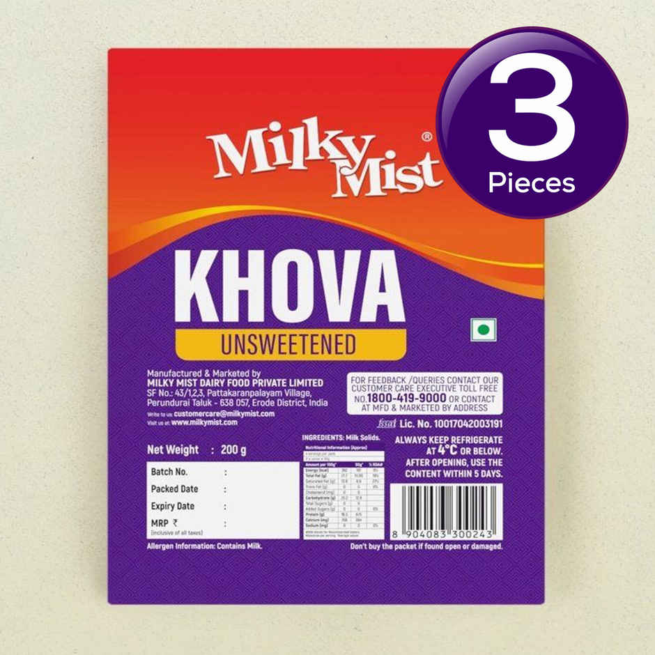 Milky Mist Khova Mawa Combo