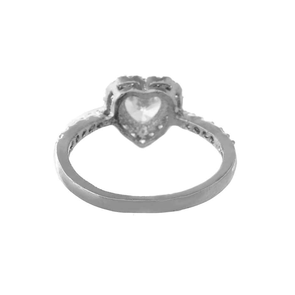 Voylla Valentine's Day Love in Bloom Solitaire Ring