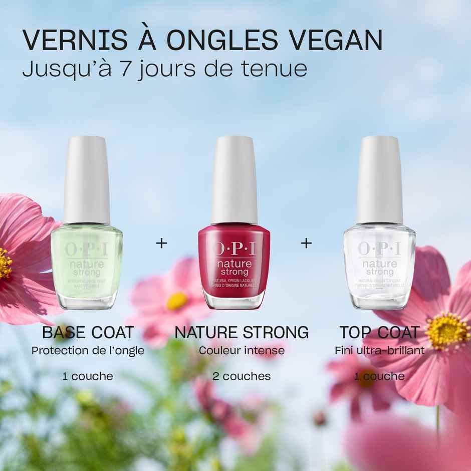 O�P�I Nature Strong Natural Origin Lacquer - Knowledge Is Flower
