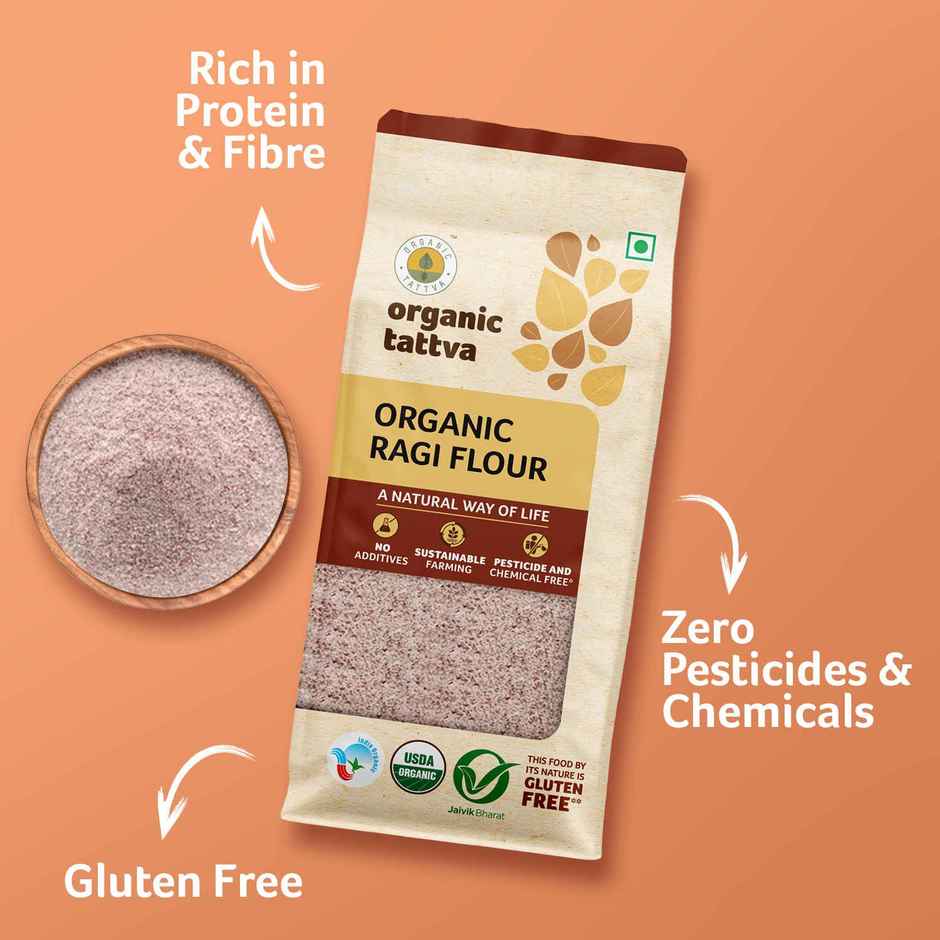 Organic Tattva Ragi Atta