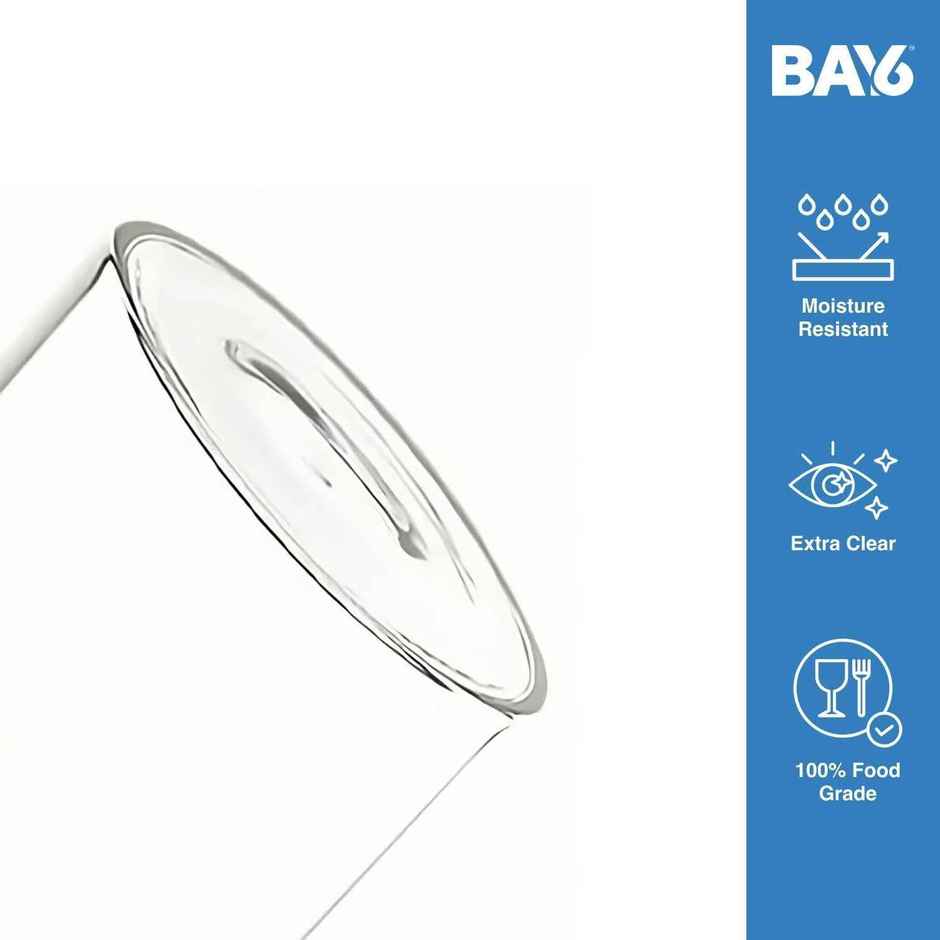 BAY6 Borosilicate Glass Bottle 1 L