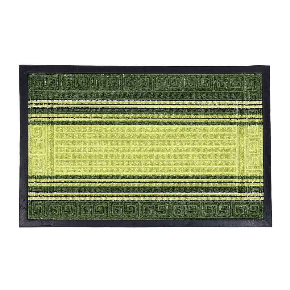 Status New Rubber Border Mat | 38 x 58 cm - Green