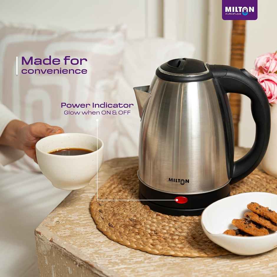 Milton Rapid Electric Kettle 1.8L | 1500 Watts | Stainless Steel