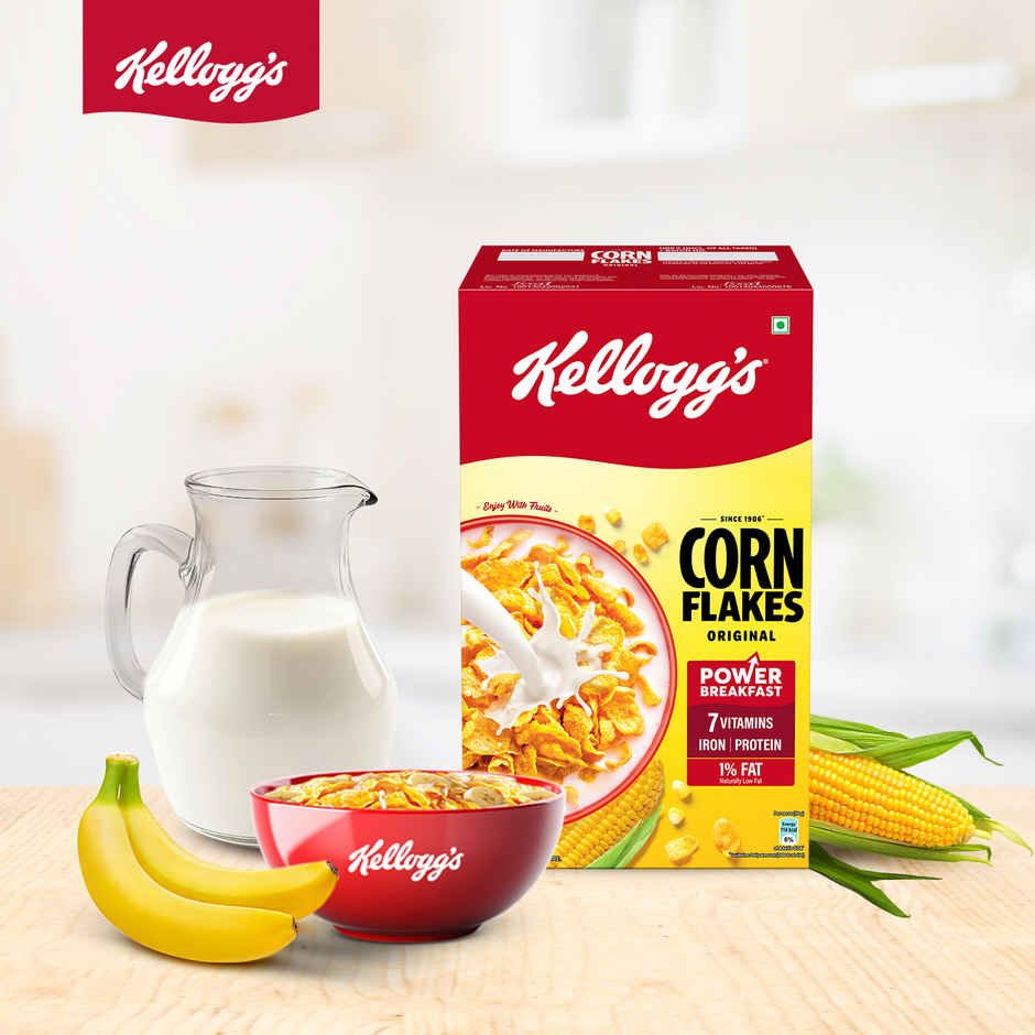 Kellogg's Corn Flakes Original | Power Breakfast | 7 Vitamins