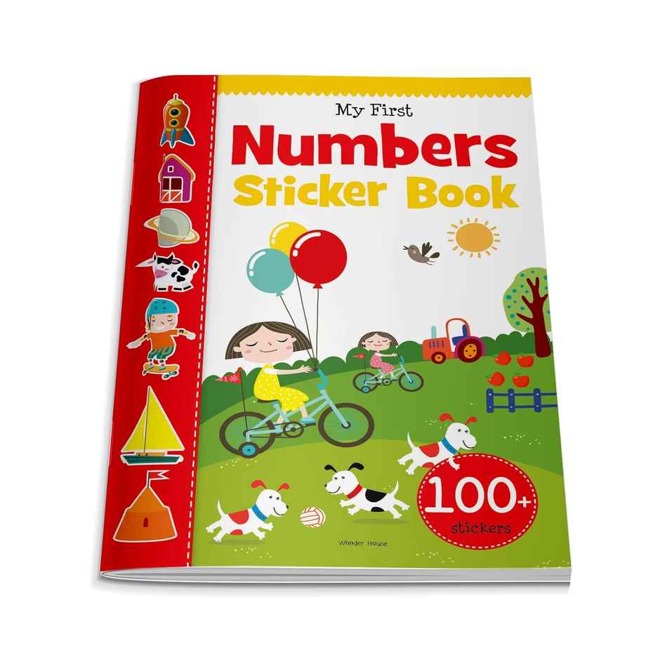 My First Numbers Sticker Book- Exciting Sticker Book with 100 Stickers