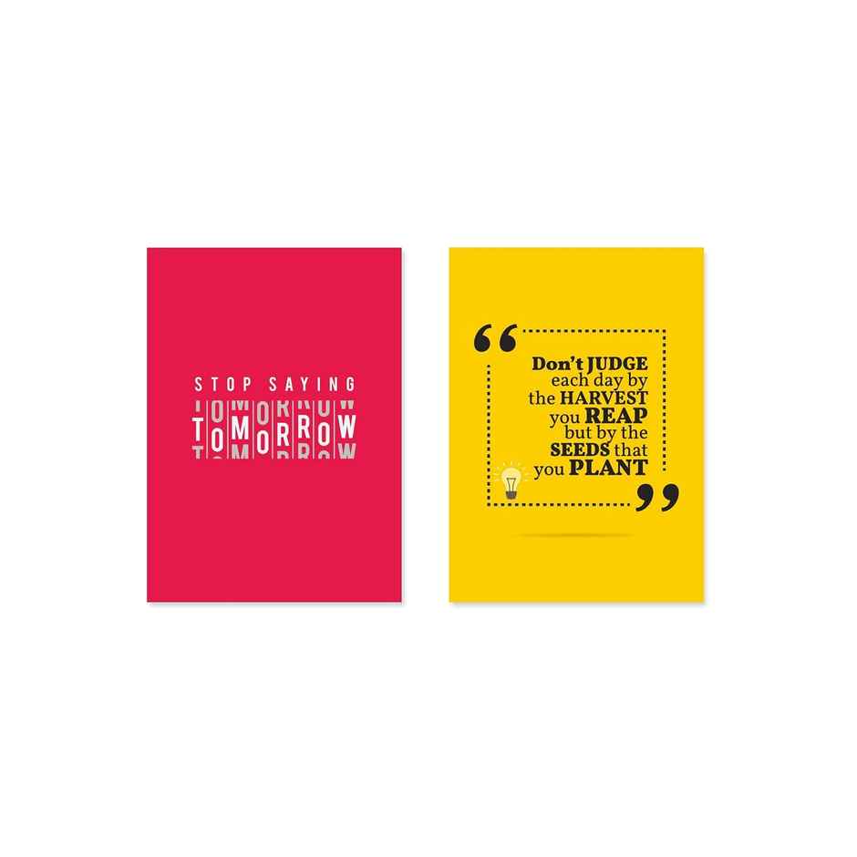 Paper Plane Design Wall Posters For Office Decor | Set of 10 | Size | 12 Inch x 18 Inch | D26