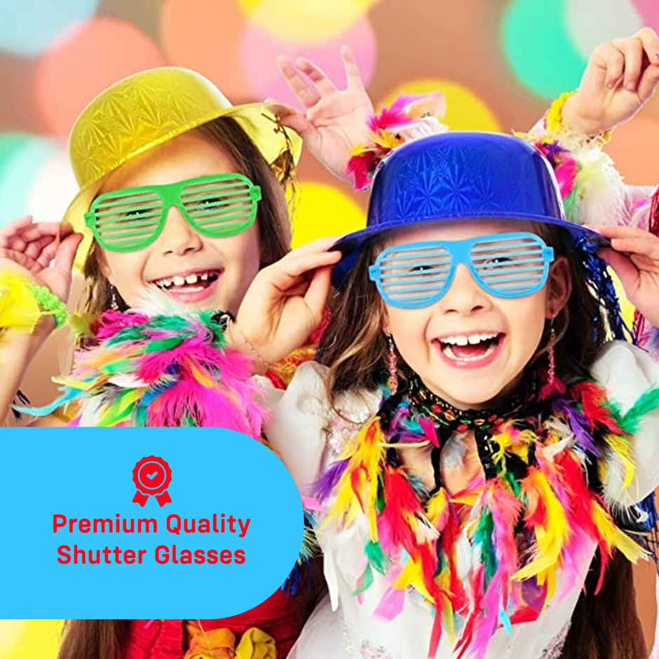 Funky Party Eye Glass Shutter Goggles Set | Party Propz